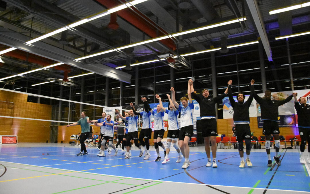 PSV-Volleyballer verschaffen sich mit Heimsieg etwas Luft im Abstiegskampf