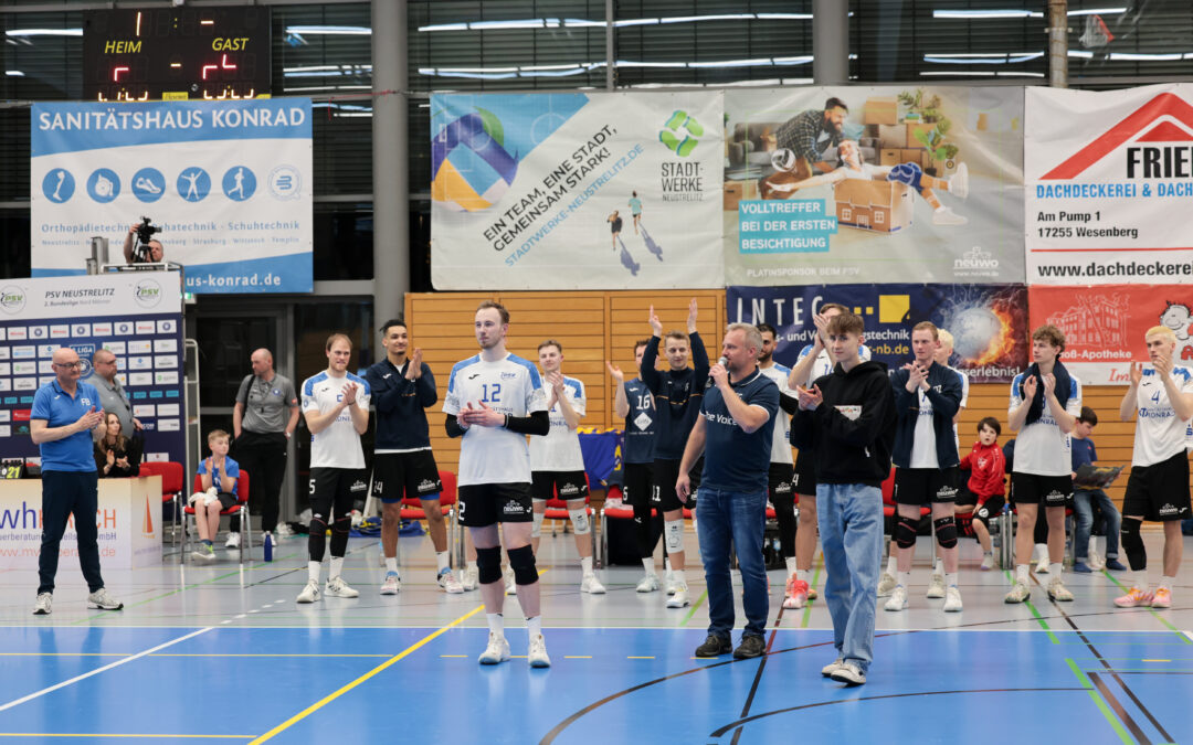 PSV-Volleyballer verabschieden sich mit Niederlage aus der Saison